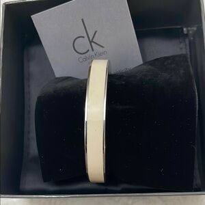 Calvin Klein Cream Bangle